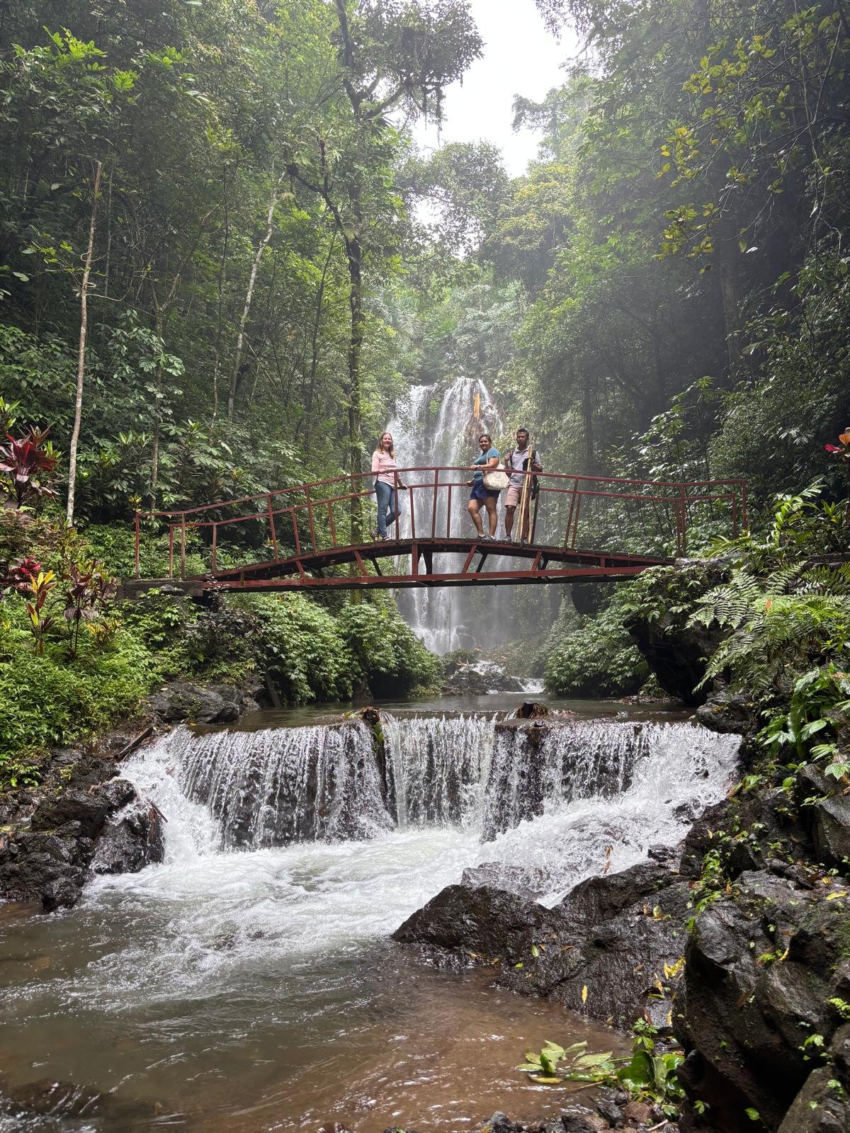 One of the four waterfalls on the Munduk trek
